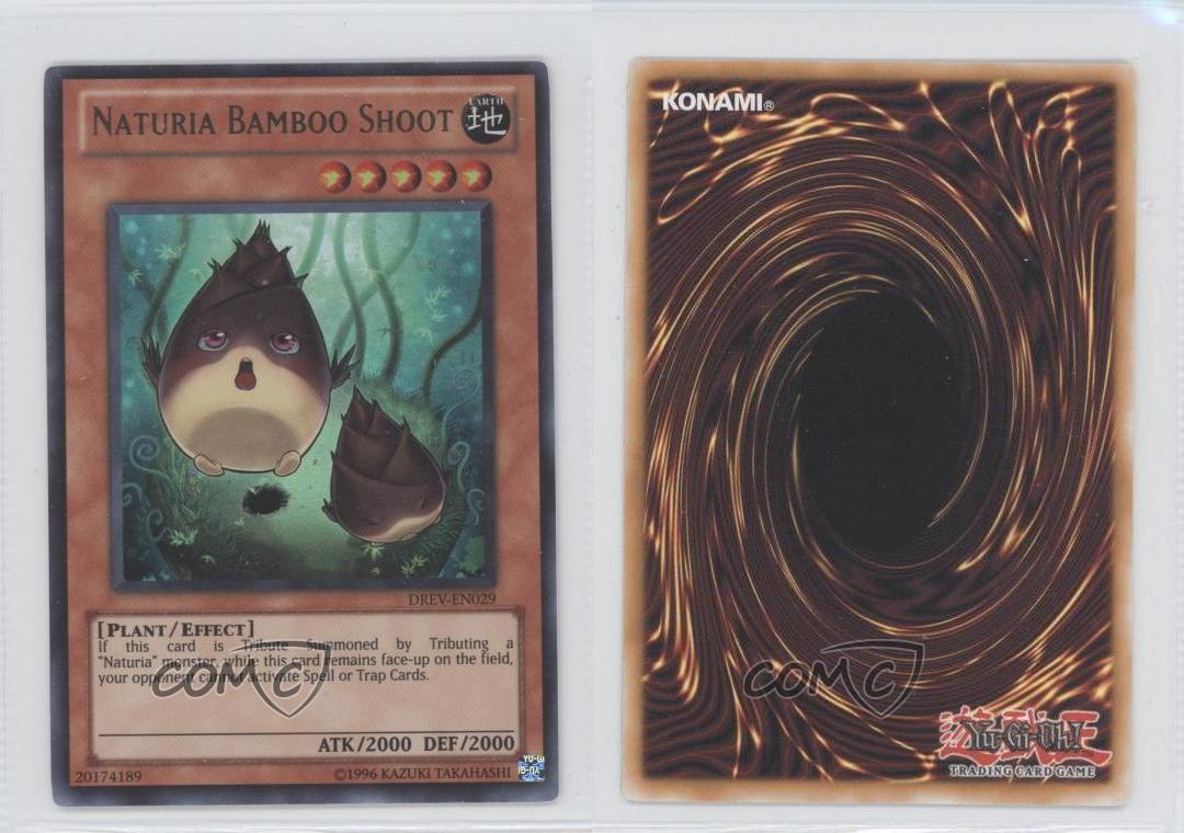 2010 YuGiOh! Duelist Revolution DREVEN029 Naturia Bamboo Shoot