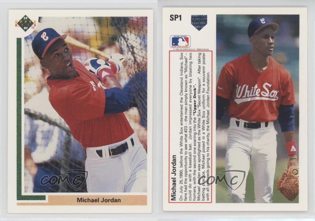 1991 upper deck michael jordan baseball card sp1