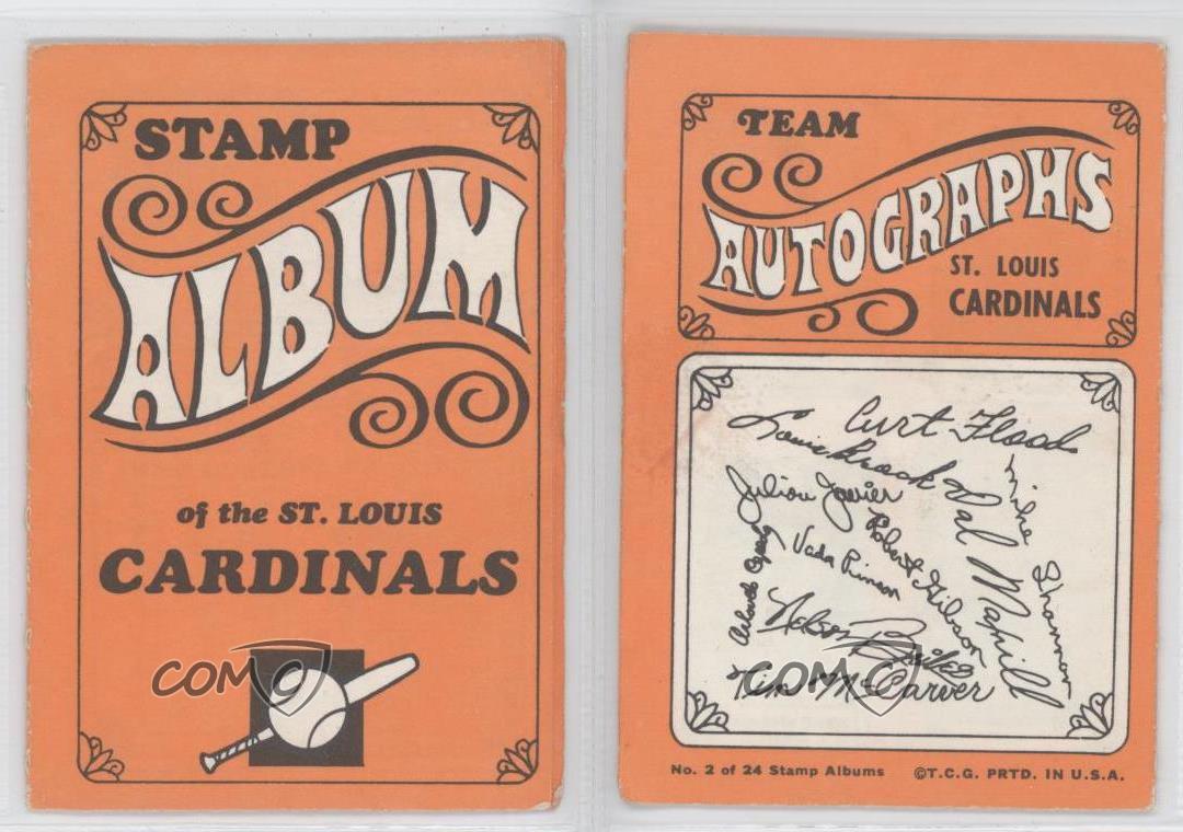 1969 Topps Stamps Stamp Albums #2 St Louis Cardinals Team St. Baseball Card | eBay