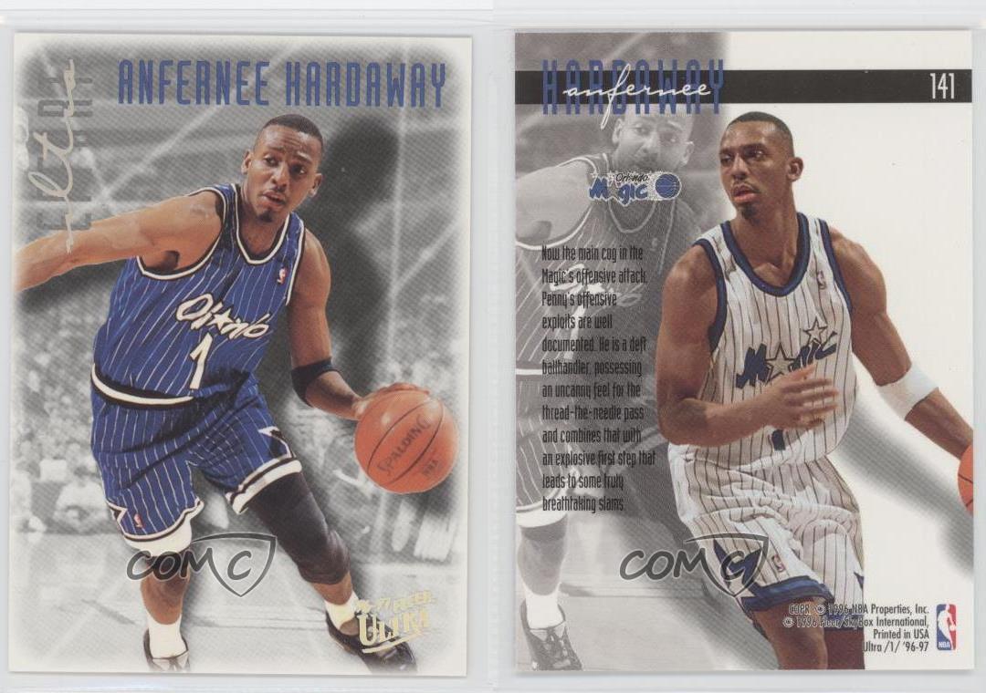 199697 Fleer Ultra 141 Anfernee Hardaway Orlando Magic Basketball