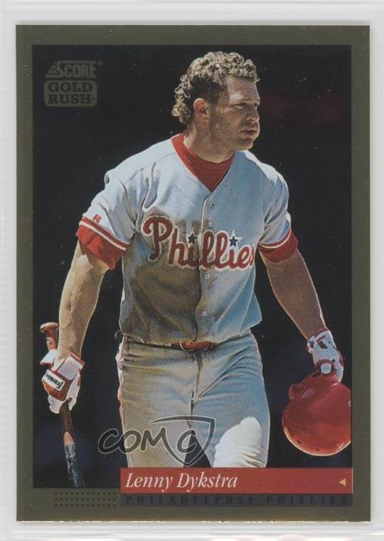 1994 Score Gold Rush 60 Lenny Dykstra Philadelphia Phillies Baseball Card eBay