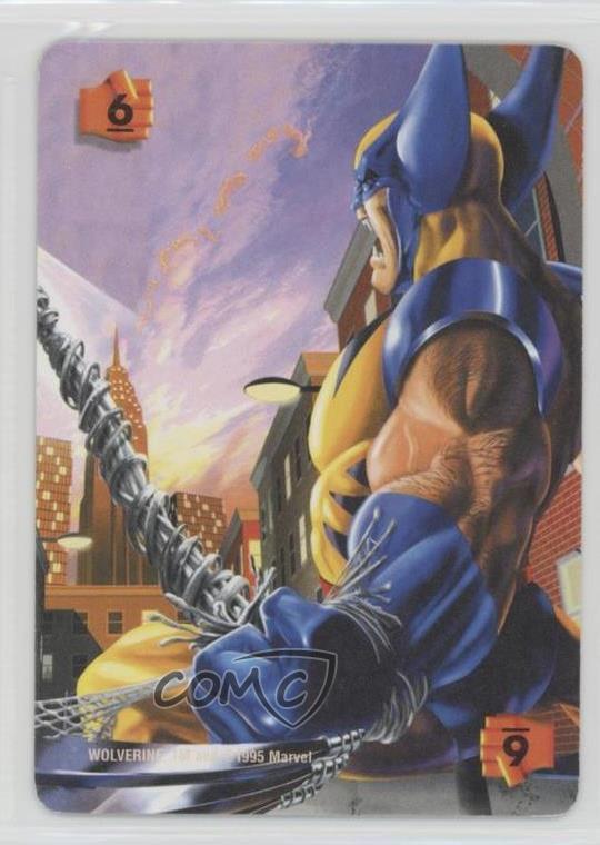 1995 Marvel Overpower Collectible Card Game Power Cards