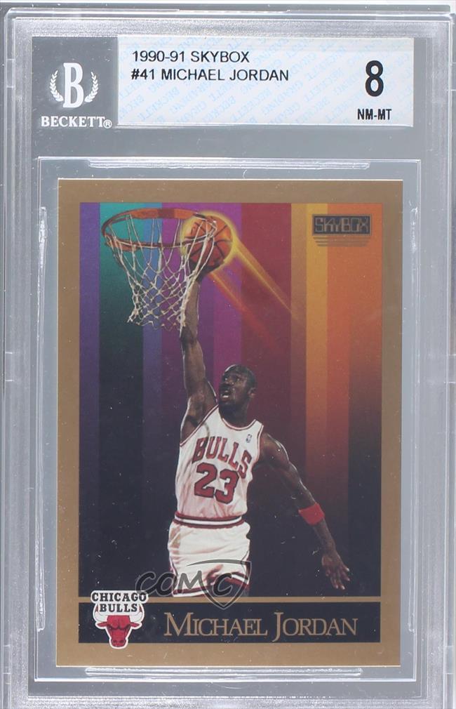 1990 skybox 41 michael jordan
