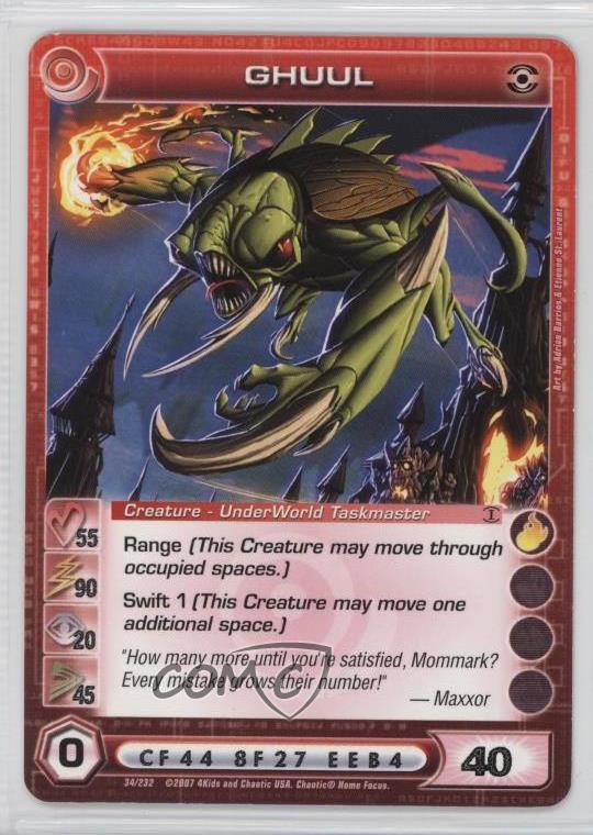 2007 Chaotic Trading Card Game Dawn of Perim Booster Pack Base 34