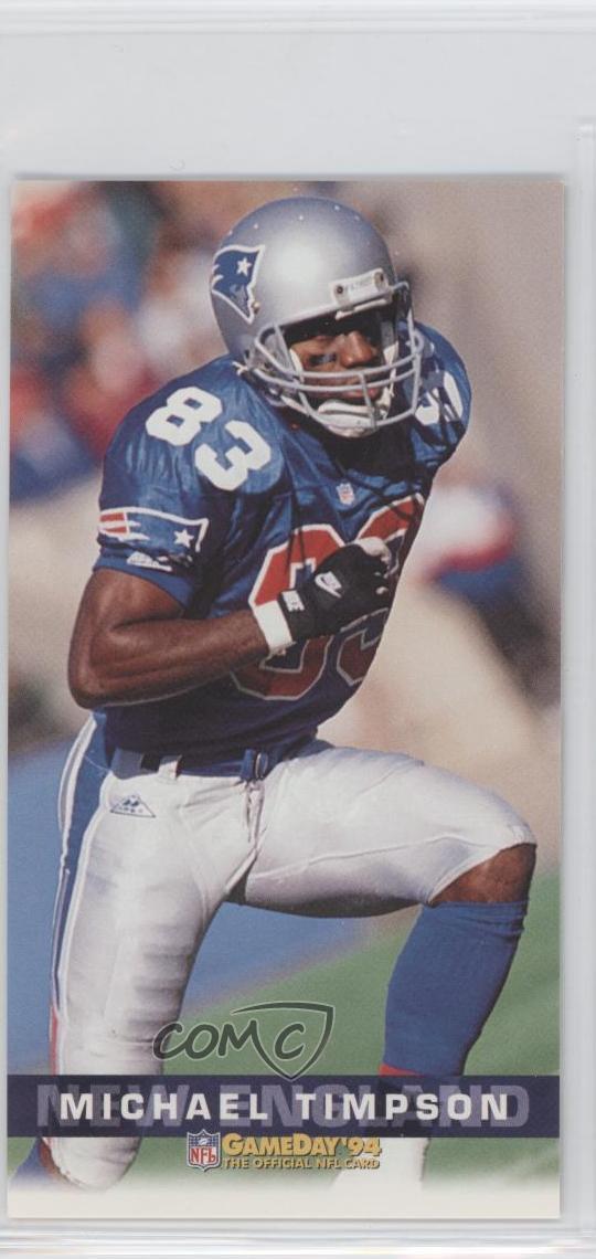 1994 Fleer GameDay 270 Michael Timpson New England Patriots Football