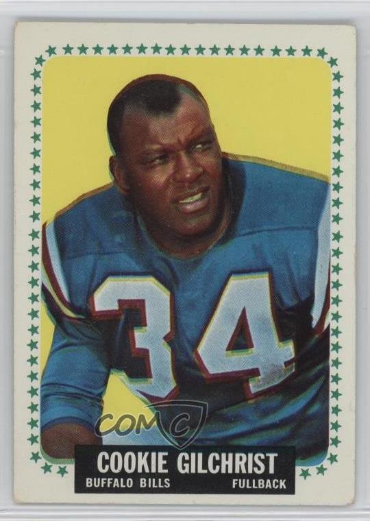 1964 Topps 29 Cookie Gilchrist Buffalo Bills Football Card eBay