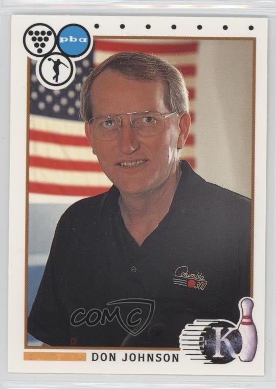 1990 Kingpins PBA 46 Don Johnson Bowling Card 0f6 eBay