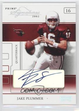 2002 Playoff Prime Signatures Authentic Signatures [Autographed] #4 - Jake Plummer /20 - Courtesy of COMC.com