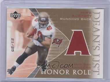 2003 Upper Deck Honor Roll Dean's List Gold #DL-MA - Mike Alstott /25 - Courtesy of COMC.com