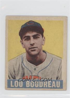 1949 Leaf #106 - Lou Boudreau MG RC (Rookie Card) - Courtesy of COMC.com