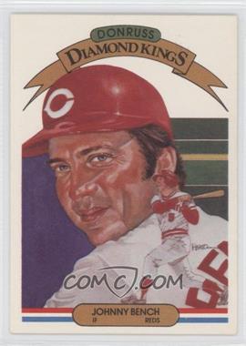 1983 Donruss #22 - Johnny Bench DK - Courtesy of COMC.com
