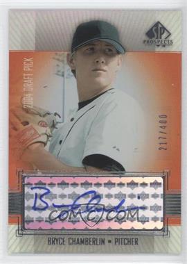 2004 SP Prospects #427 - B.Chamberlin AU/400 RC (Rookie Card) - Courtesy of COMC.com