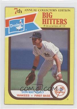 1987 Drake's #8 - Don Mattingly - Courtesy of COMC.com