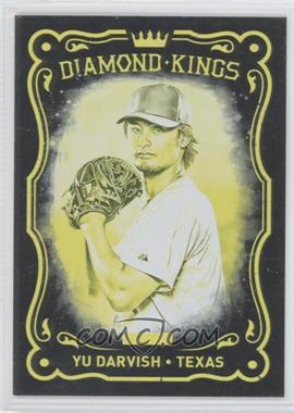 2012 Panini Black Friday Make Ready Yellow #40 - Yu Darvish/5 - Courtesy of COMC.com