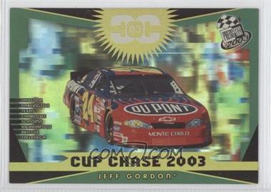 2003 Press Pass Cup Chase #CCR4 - Jeff Gordon - Courtesy of COMC.com