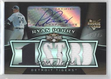 2009 Topps Triple Threads Sepia #129 - Ryan Perry Jsy AU/75 - Courtesy of COMC.com