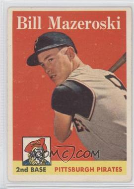 1958 Topps #238 - Bill Mazeroski - Courtesy of COMC.com