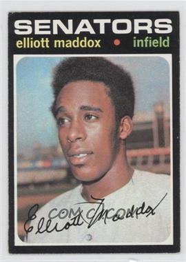 1971 Topps #11 - Elliott Maddox RC (Rookie Card) - Courtesy of COMC.com