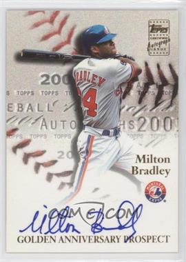 2001 Topps Golden Anniversary Autographs #GAAMB - Milton Bradley G2 - Courtesy of COMC.com