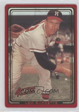 1993 Action Packed ASG #142 - Lew Burdette - Courtesy of COMC.com