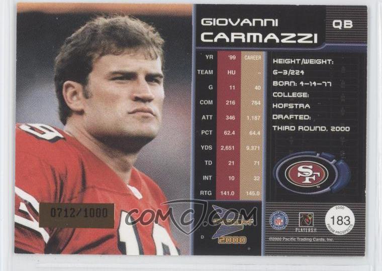 buymore's Giovanni Carmazzi All Football Cards COMC Card Marketplace