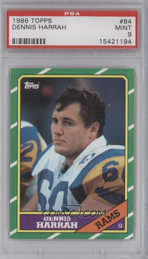 Dennis Harrah Football Cards COMC Card Marketplace
