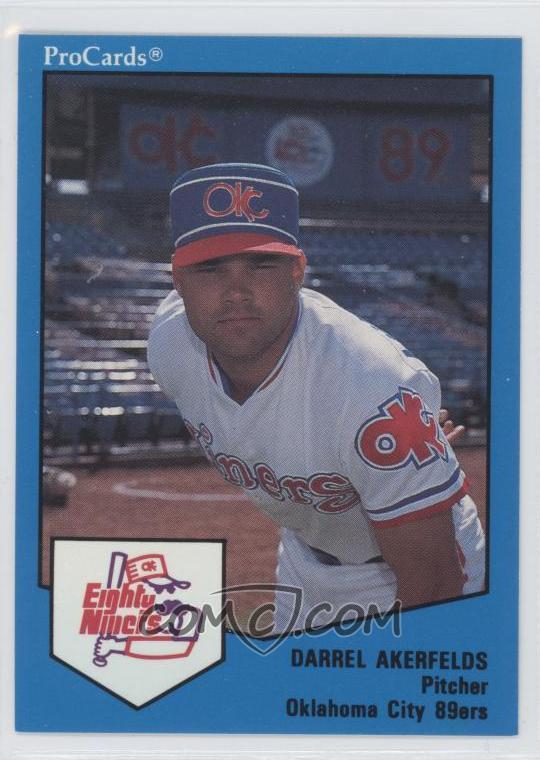 Darrel Akerfelds All Baseball Cards COMC Card Marketplace