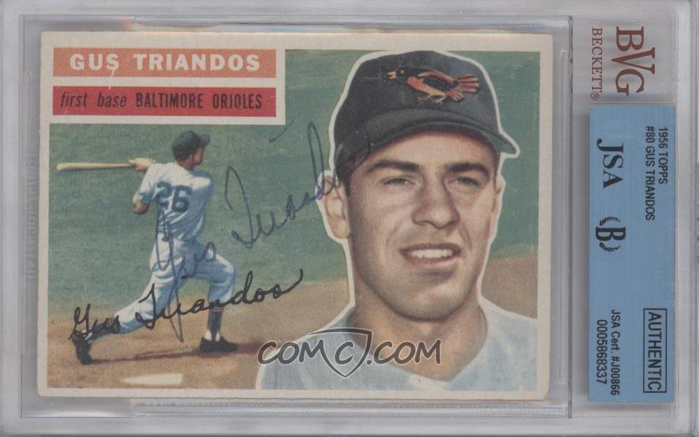 Gus Triandos All Baseball Cards COMC Card Marketplace