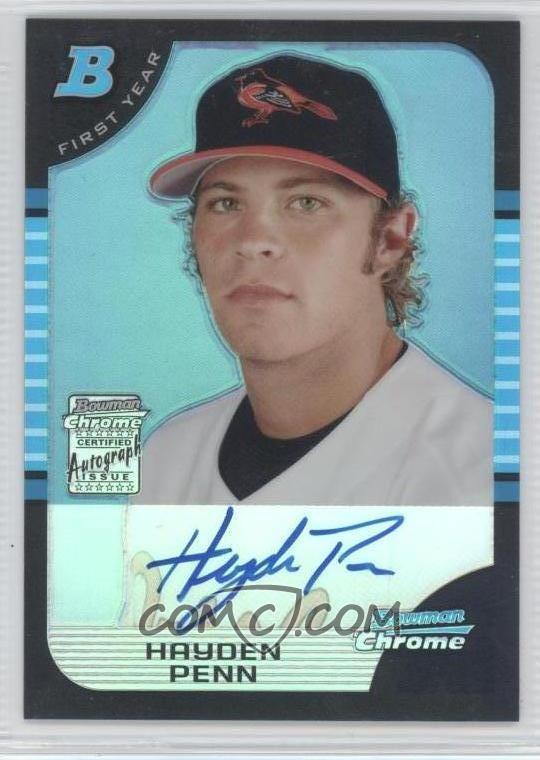 Hayden Penn All Baseball Cards COMC Card Marketplace