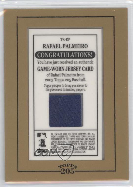 rafael palmeiro jersey