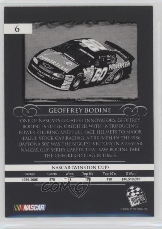 Geoff Bodine Honda >> 2008 Press Pass Legends 6 Geoff Bodine Racing Card Ebay Geoff Bodine Honda >> 2008 Press Pass Legends 6 Geoff Bodine Racing Card Ebay