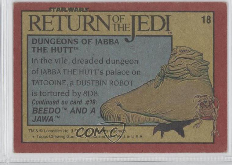 topps return of the jedi