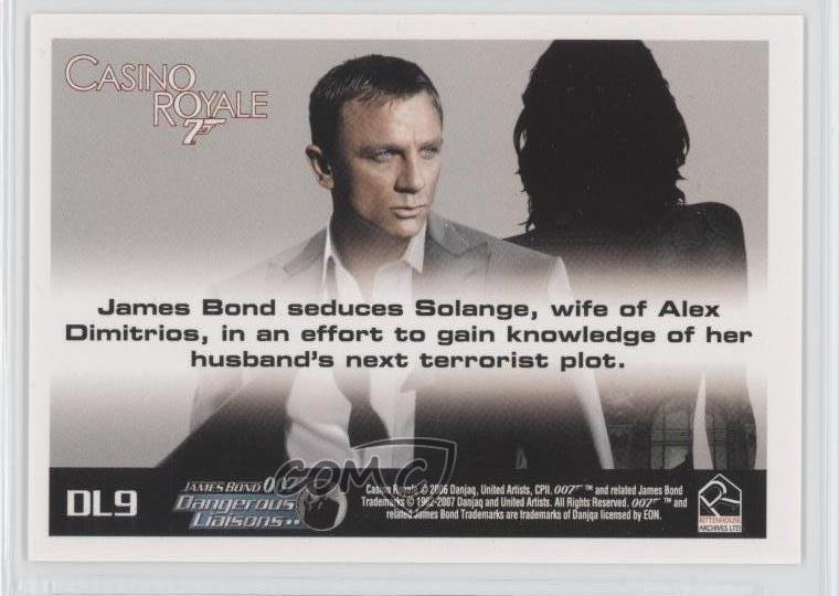 James Bond The Complete Casino Royale Dangerous Liaisons Chase Card DL6
