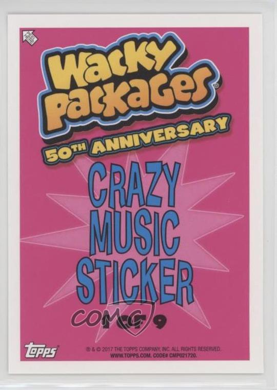 2019 Topps Wacky Packages 50th  Anniversary  1 Beyonce 