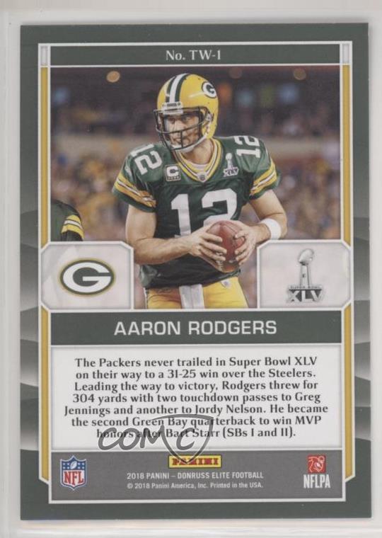 aaron rodgers captain jersey