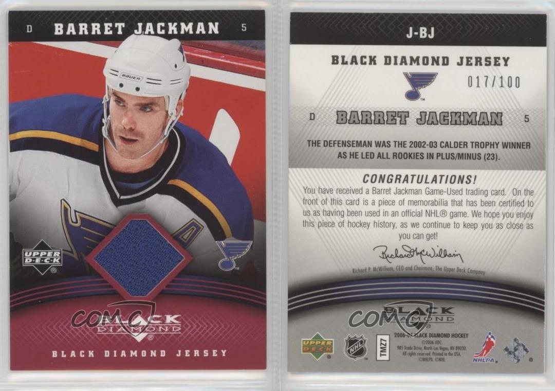 barret jackman jersey