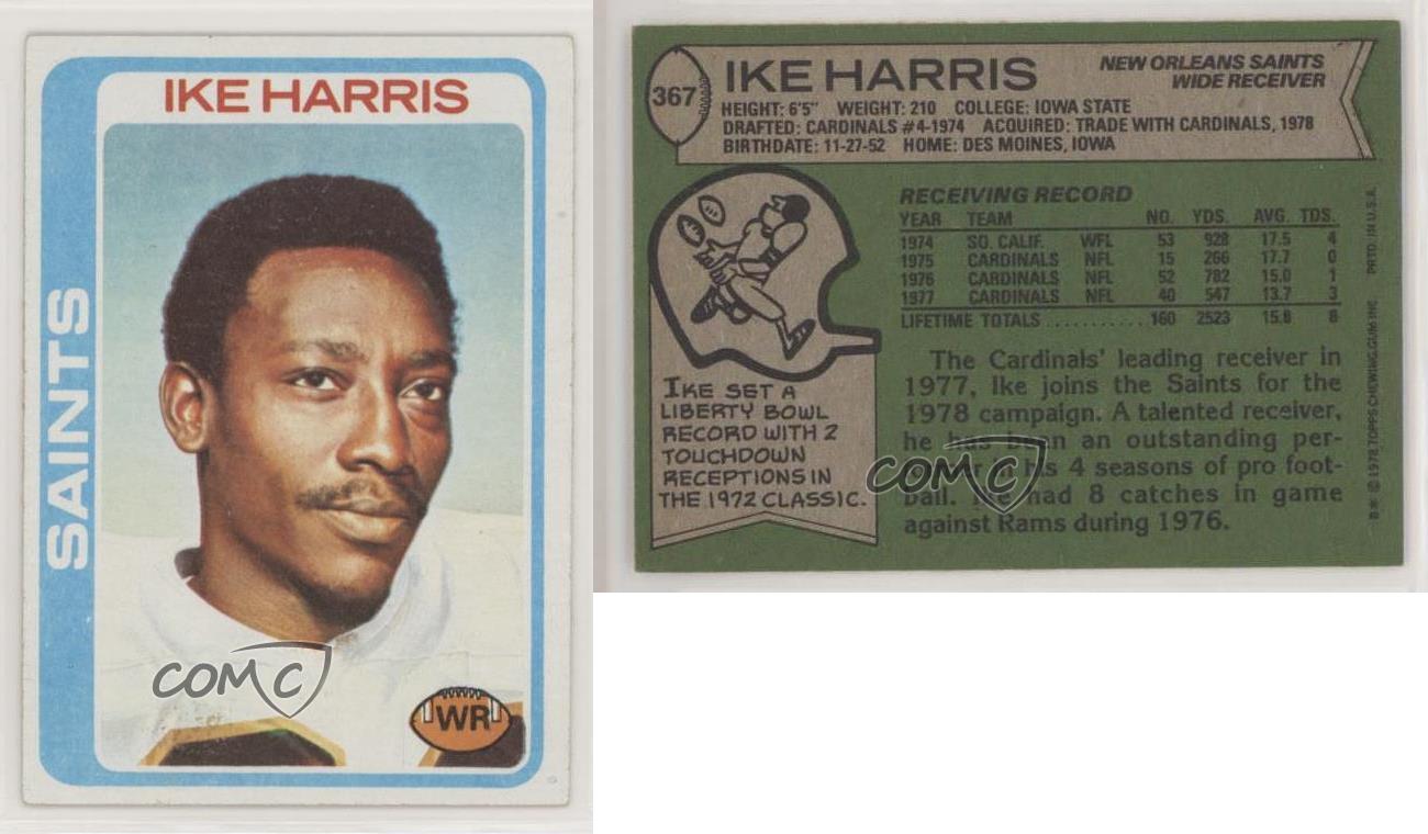 1978 Topps Ike Harris #367