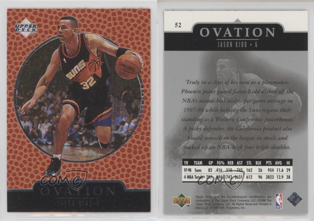 1998-99 Upper Deck Ovation #52 Jason Kidd - NM-MT