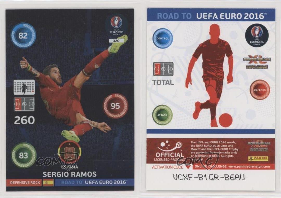 Panini Adrenalyn Xl Euro 2020 Sergio Ramos Master Trading Card Spain 4 Juguetes Y Juegos Coleccionables