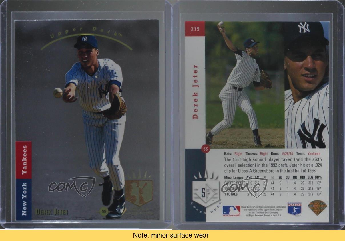 1993 Upper Deck SP 279 Derek Jeter New York Yankees RC