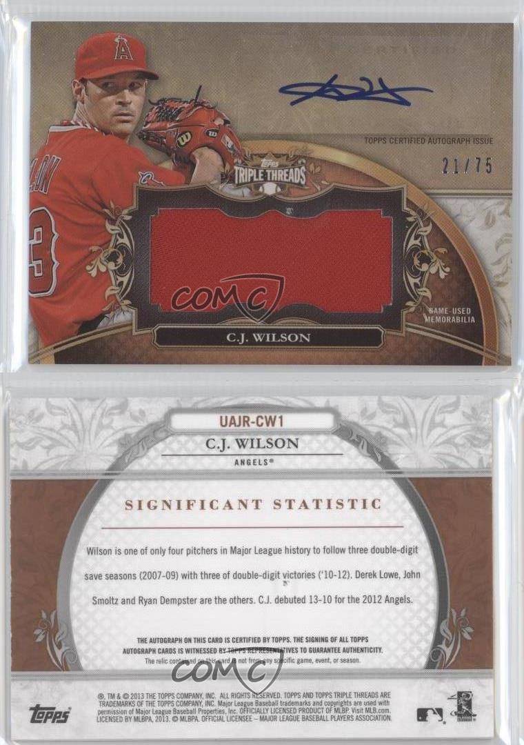 Купить 2013 Topps Triple Threads Unity Jumbo Relics Sepia на Аукцион из