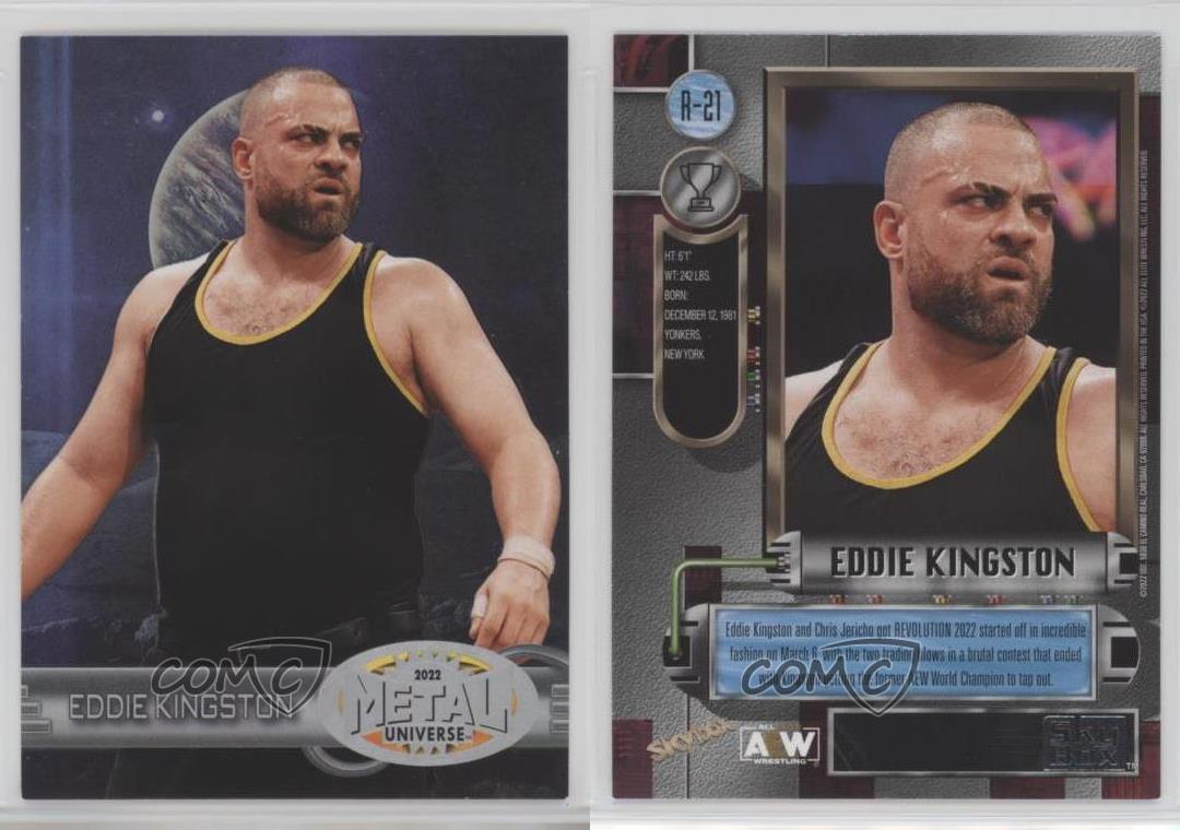 2022 Skybox Metal Universe AEW All Elite Wrestling 1997-98 Retro Eddie Kingston