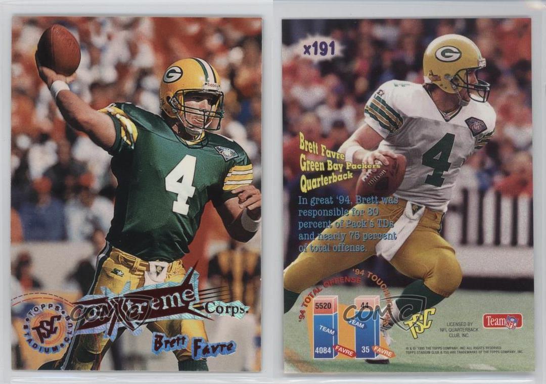 1992 Topps Brett Favre Football GOLD Card #696 Shipped In Protective Display Case! 1992 Topps Brett Favre Football GOLD Card #696 Shipped In Protective Display Case!