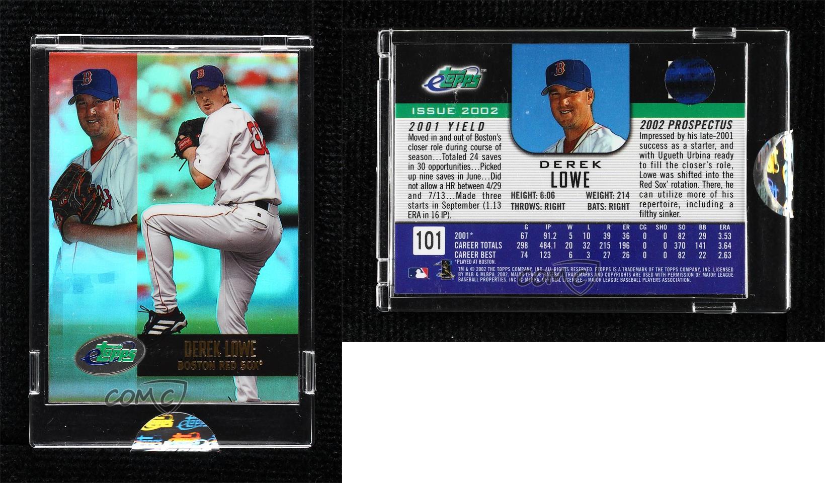 2002 eTopps /4911 Derek Lowe #101