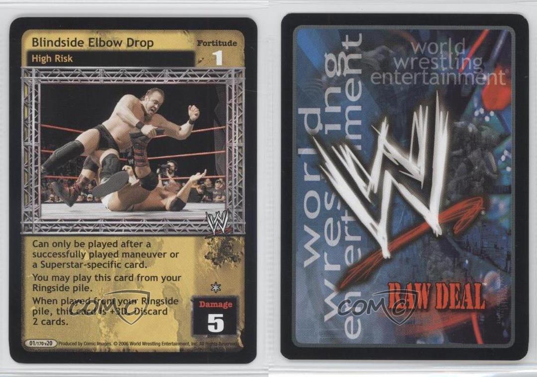 Jeu de cartes à soldes collectionner WWE Raw Deal 2006 extension 20 : Great American Bash #01/170v20