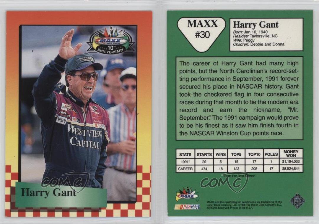 1998 Upper Deck Maxx 10th Anniversary Champions Past #CP3 Dale Earnhardt Card
