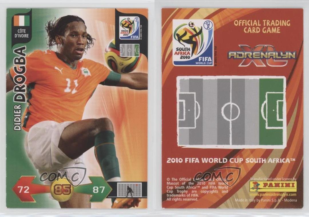 Zokora Cote D'Ivoire 2010 Panini World Cup Soccer Trading Card Common No66 D 