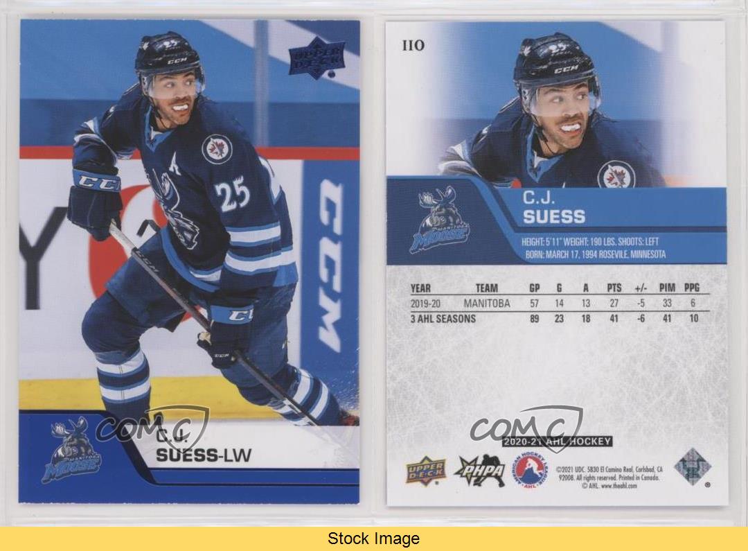 2020-21 Upper Deck AHL Blue CJ Suess #110 - Bild 3 von 6