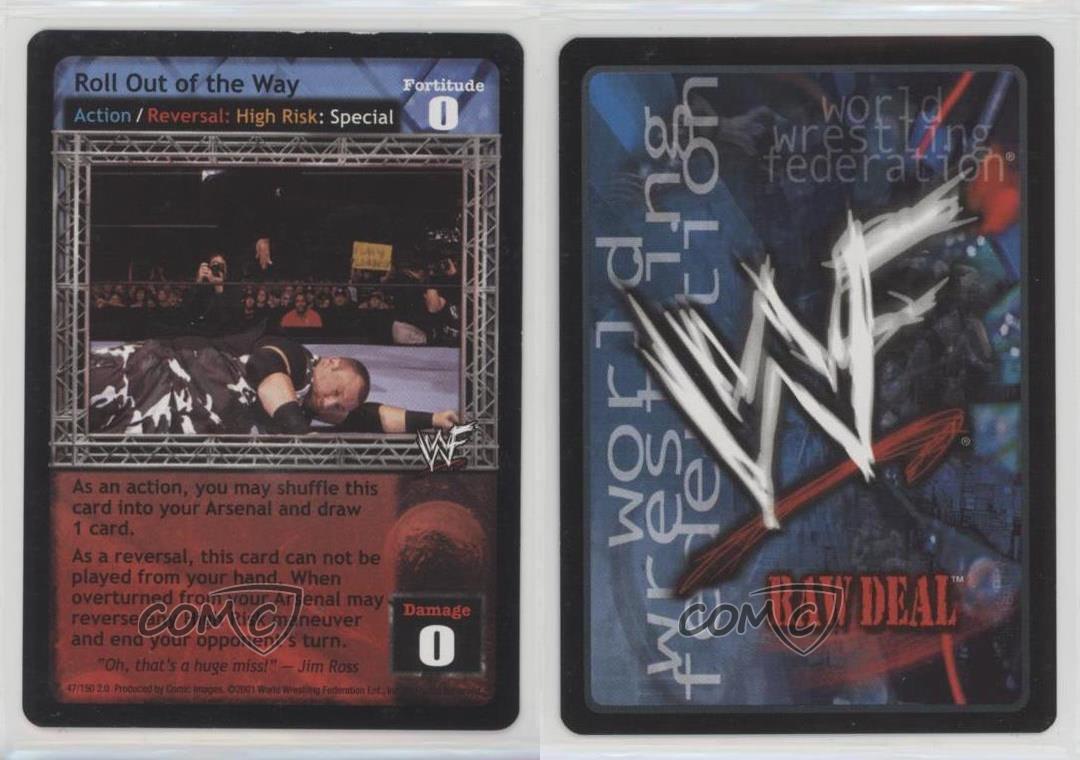 2001 WWE Raw Deal Trading Card Game Expansion 2: Fully Loaded #47/150v2.0