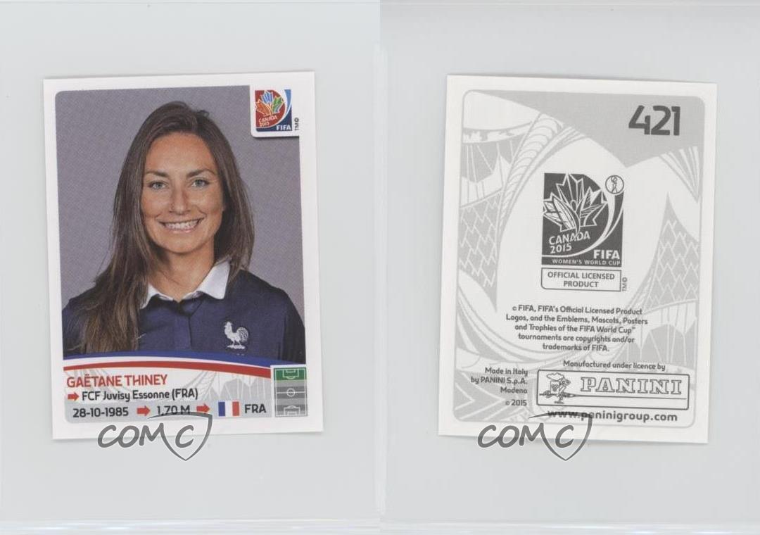 complete your set 2015 Panini FIFA Women's World Cup Sticker 10 for $5.00 